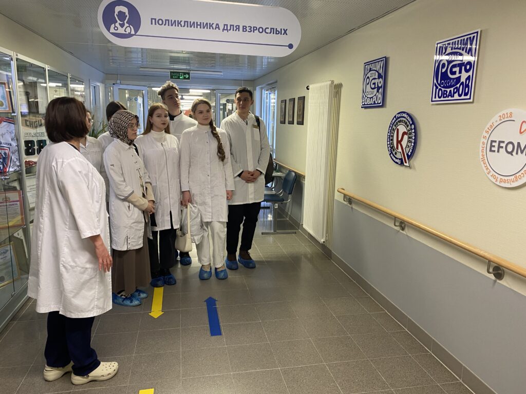 Производственная экскурсия студентов медицинского факультета в  Федеральный Центр травматологии, ортопедии и эндопротезирования
